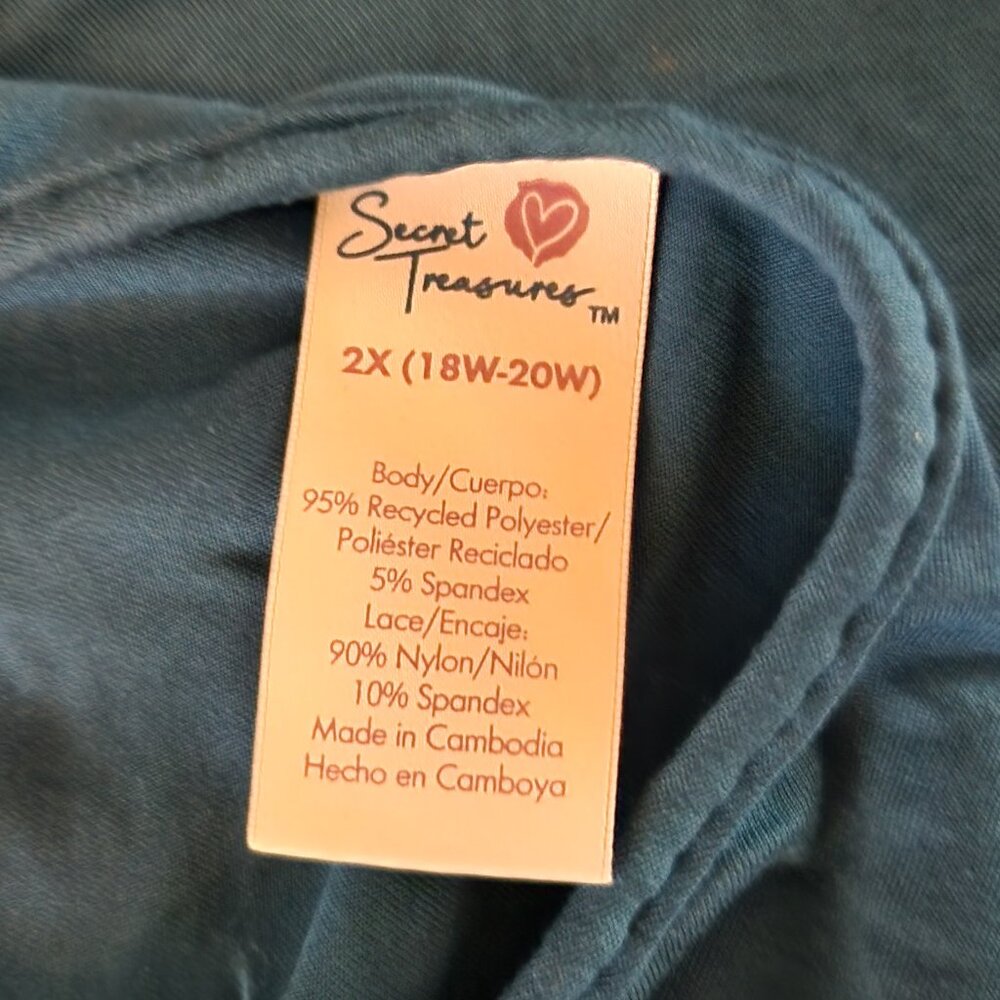 Comfy Sleep Dress with Lace Racerback - Picture 7 of 7